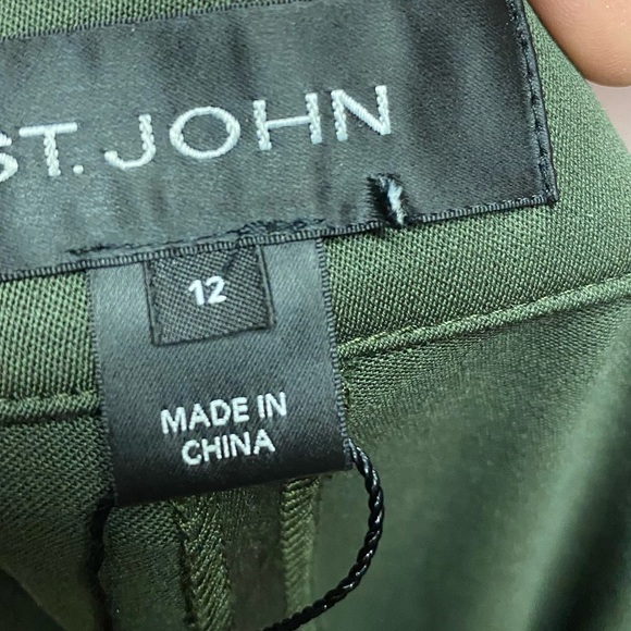 St. John Collection size 14 Jacket and Top. Pants  size 12 NWT - Picture 14 of 15